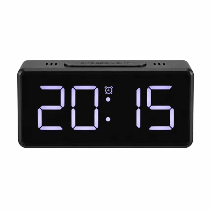 ساعت رومیزی دیجیتال LED مدل 8039 با نمایش دما و آلارم